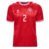 Dänemark Joachim Andersen #2 Fußballbekleidung Heimtrikot EM 2024 Kurzarm